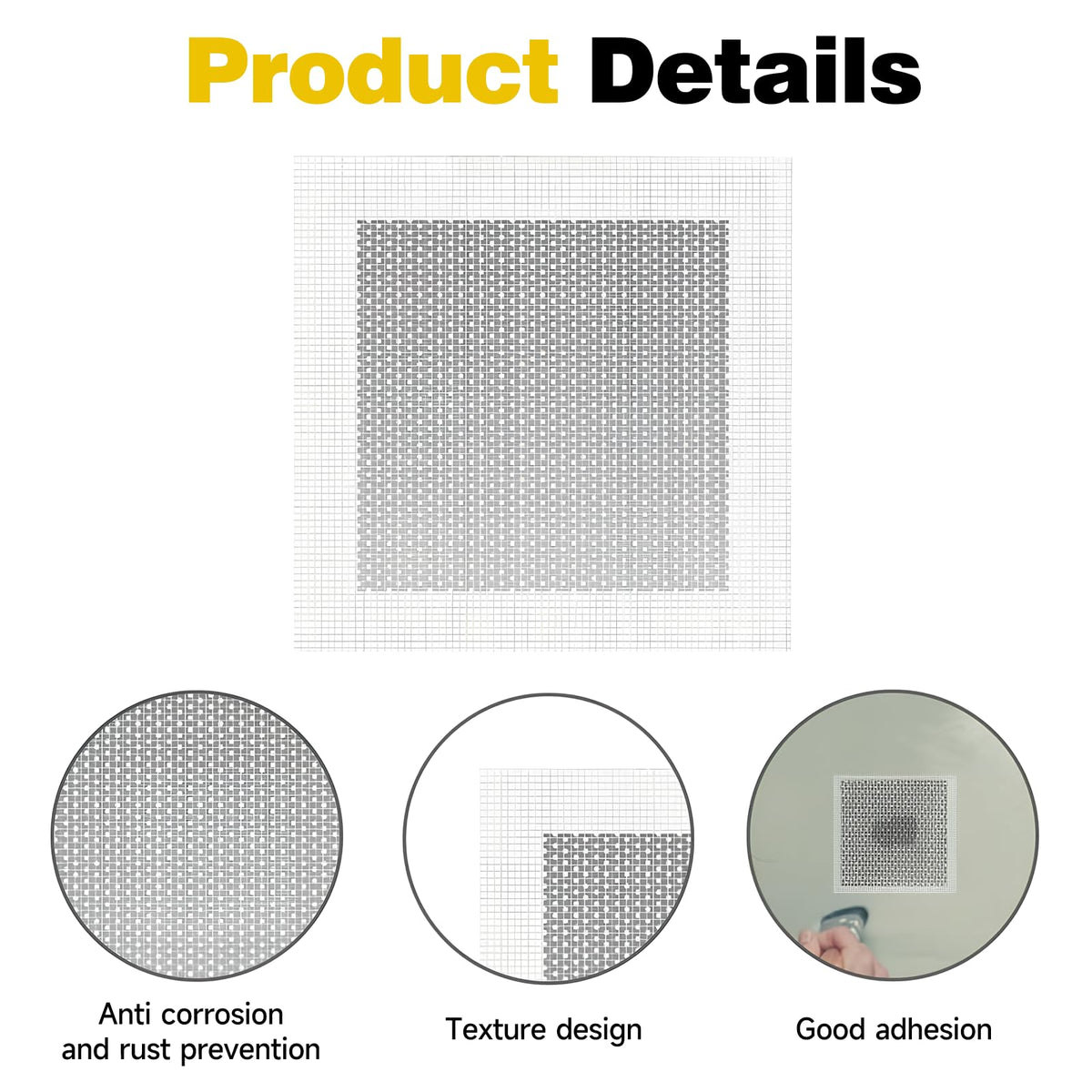 12 Inch Drywall Repair Kit, Wall Repair Patch Kits for Large Holes