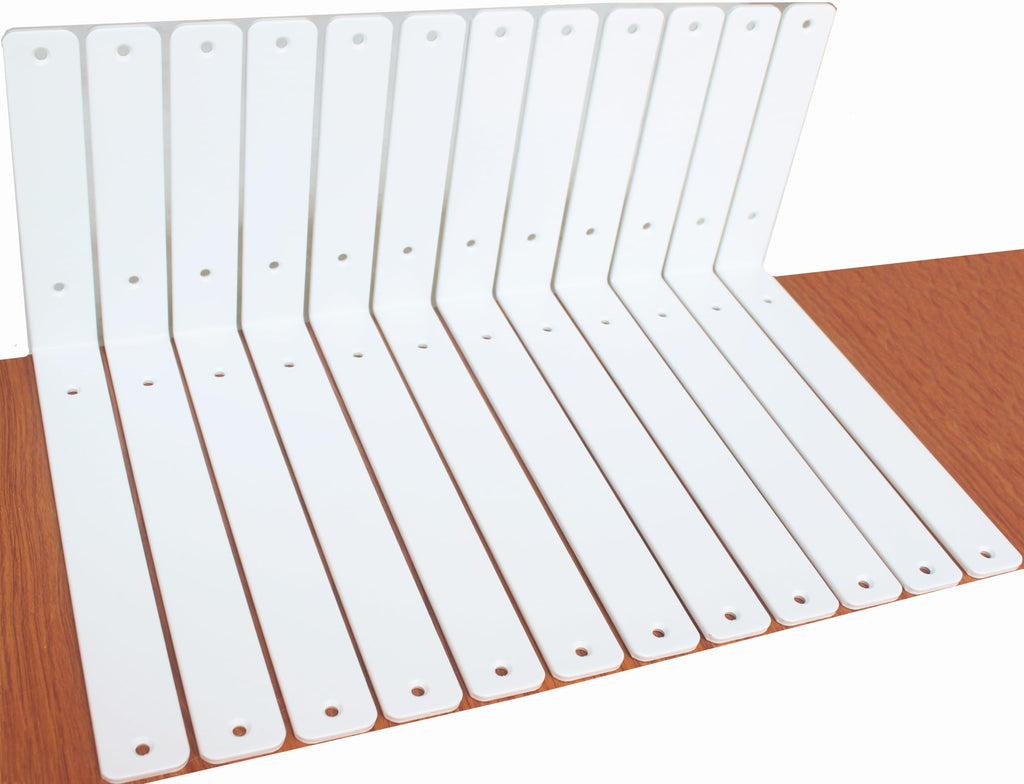 L Shape Metal Shelf Brackets with Screws for Floating Shelves