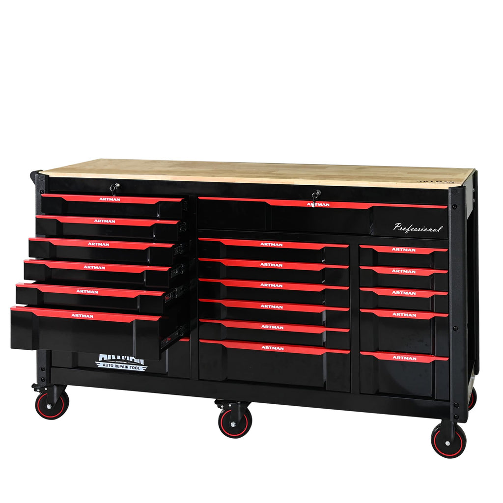 Wall-Mounted Tool Cabinet with Pegboard Rack & Storage