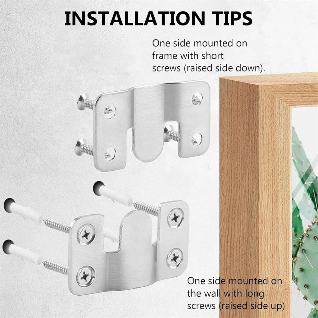 Stainless Steel Flush Mount Interlocking Bracket
