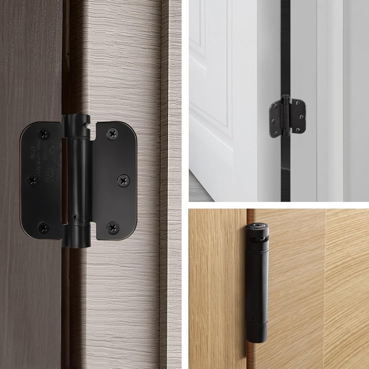 KNOBWELL Self Closing Door Hinges 3.5"