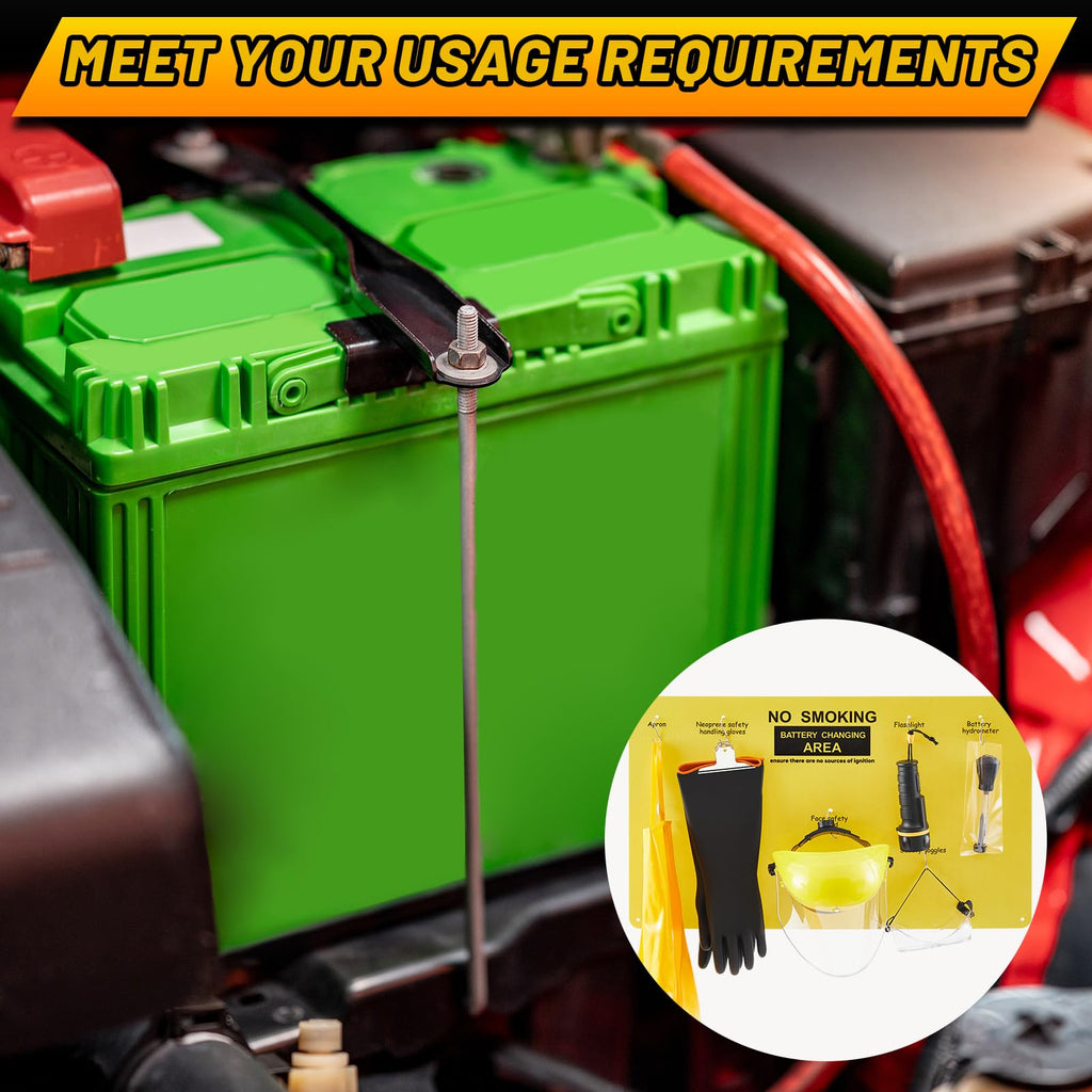7 Pcs Complete Forklift Battery Protective Handling PPE Kit