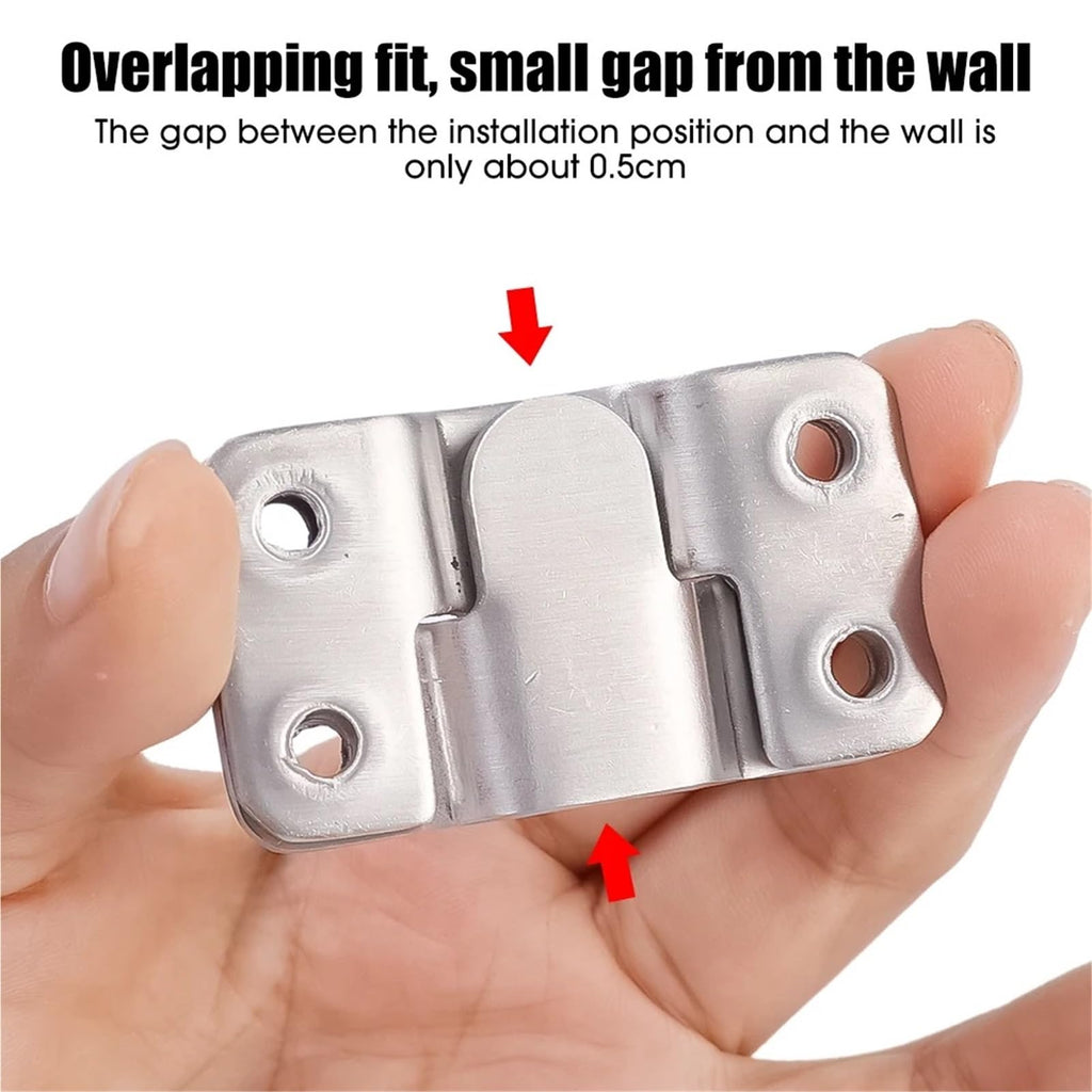 Stainless Steel Flush Mount Interlocking Bracket