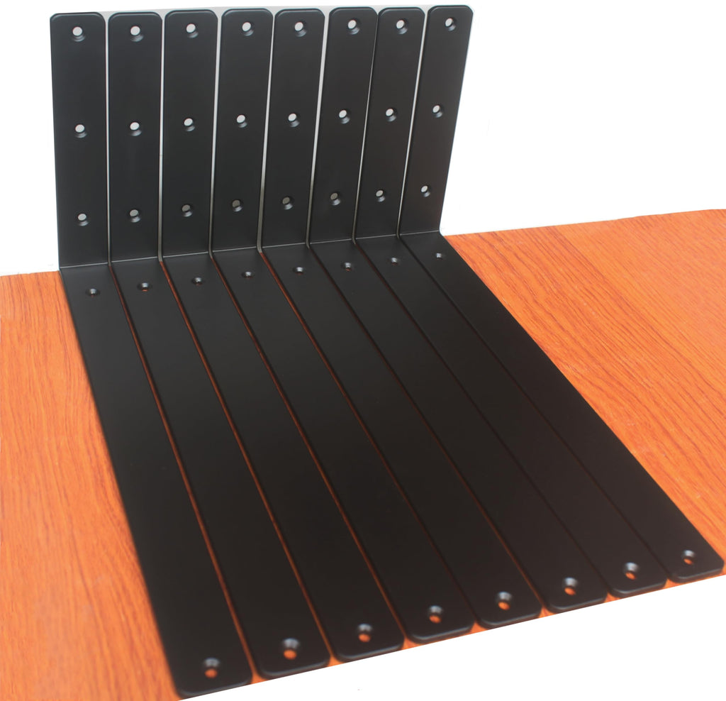 L Shape Metal Shelf Brackets with Screws for Floating Shelves