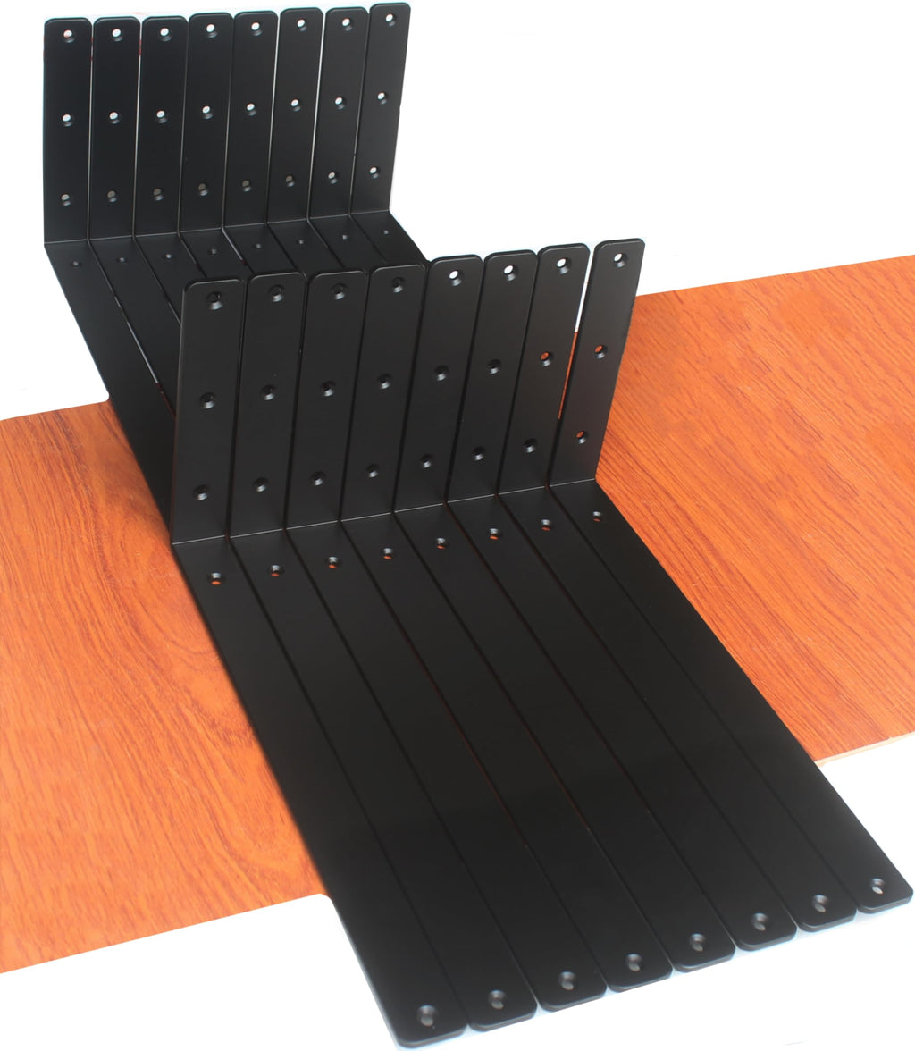 L Shape Metal Shelf Brackets with Screws for Floating Shelves