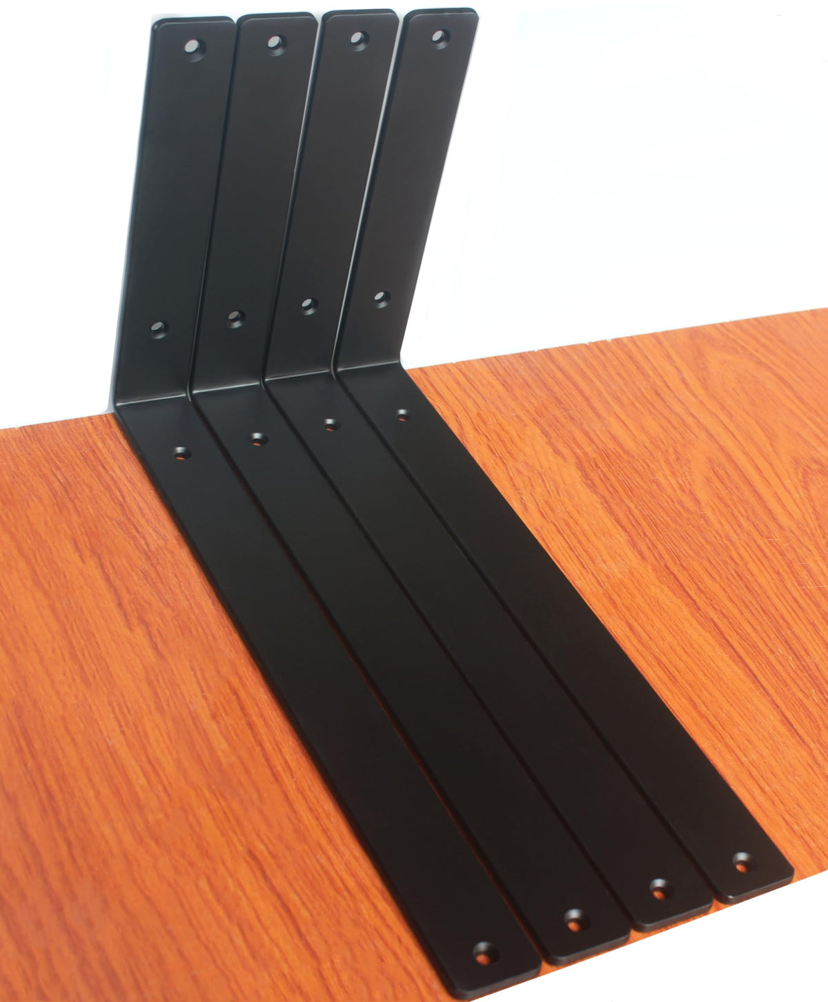 L Shape Metal Shelf Brackets with Screws for Floating Shelves