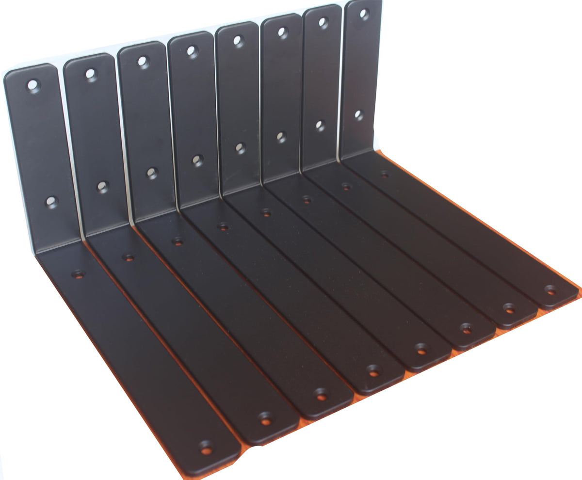 L Shape Metal Shelf Brackets with Screws for Floating Shelves