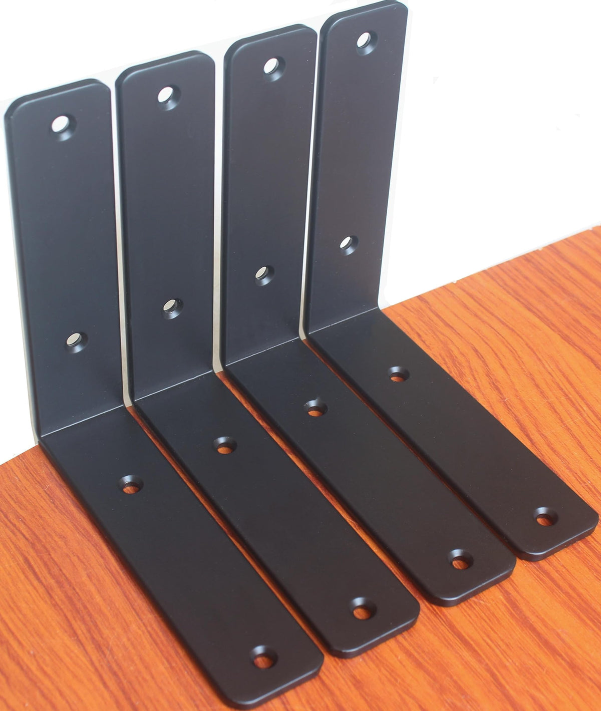 L Shape Metal Shelf Brackets with Screws for Floating Shelves