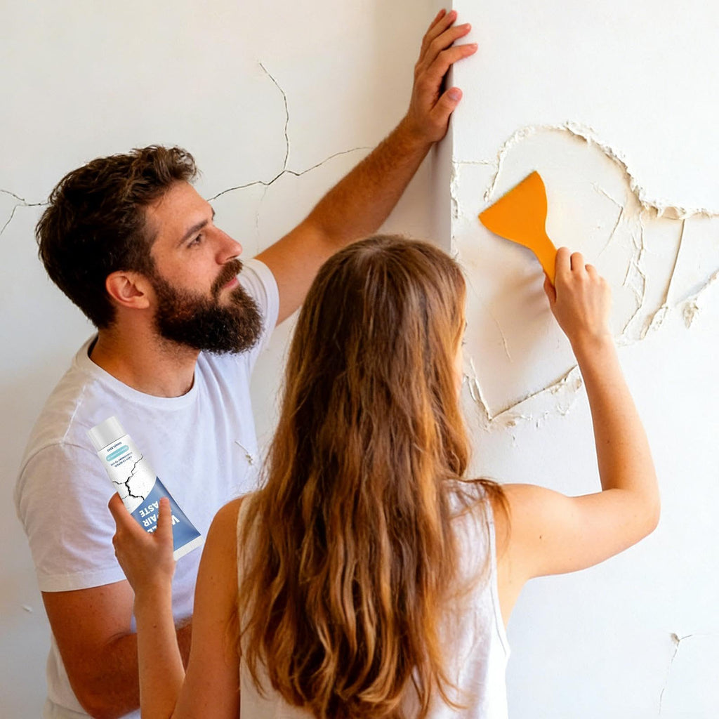 Waterproof Acrylic Wall Crack Filler Paste with Spreader for Concrete & Plaster