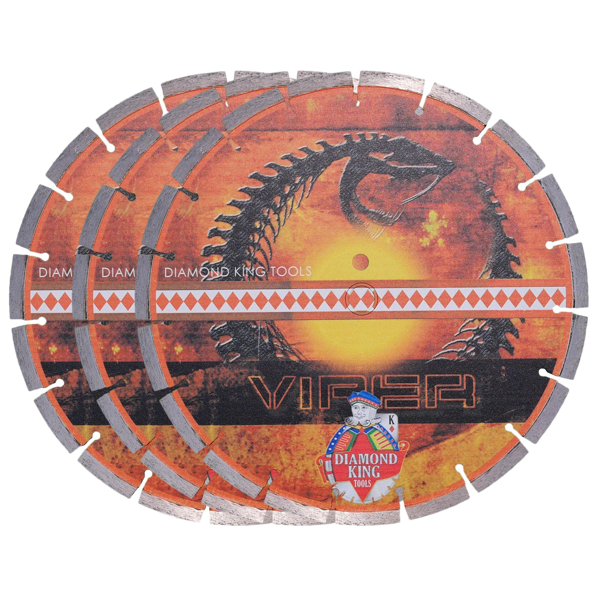 14" Diamond Concrete Cutting Blade for Concrete, Brick, Stone & Pavers