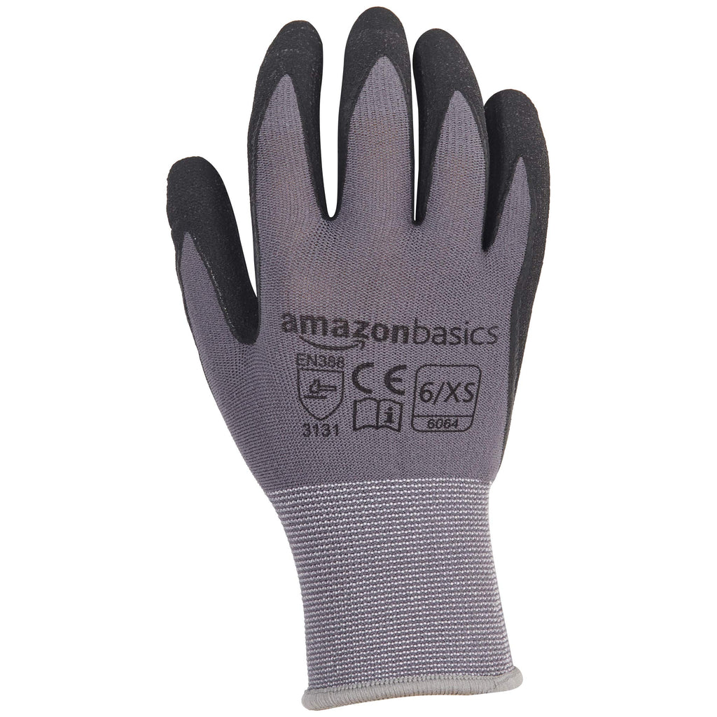 Micro-Foam Nitrile Coated Work Gloves with Touchscreen Support 12 Pairs