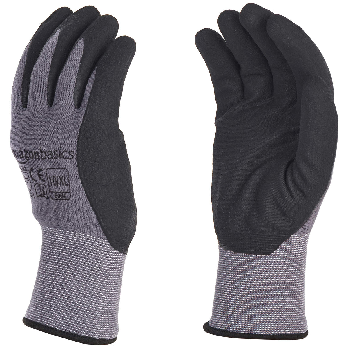 Micro-Foam Nitrile Coated Work Gloves with Touchscreen Support 12 Pairs